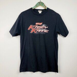 Nascar Chase Men's Budweiser KASEY KAHNE Black Short Sleeve T-Shirt Sz M EUC